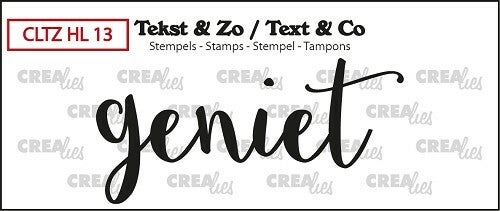 CLTZHL13 geniet