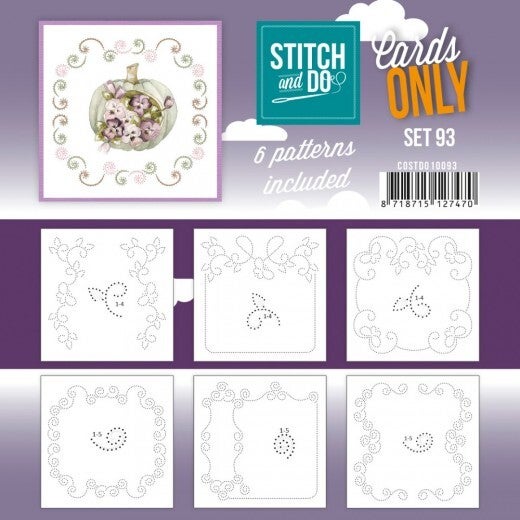 COSTDO10093 stitch & do cards only set nr.93
