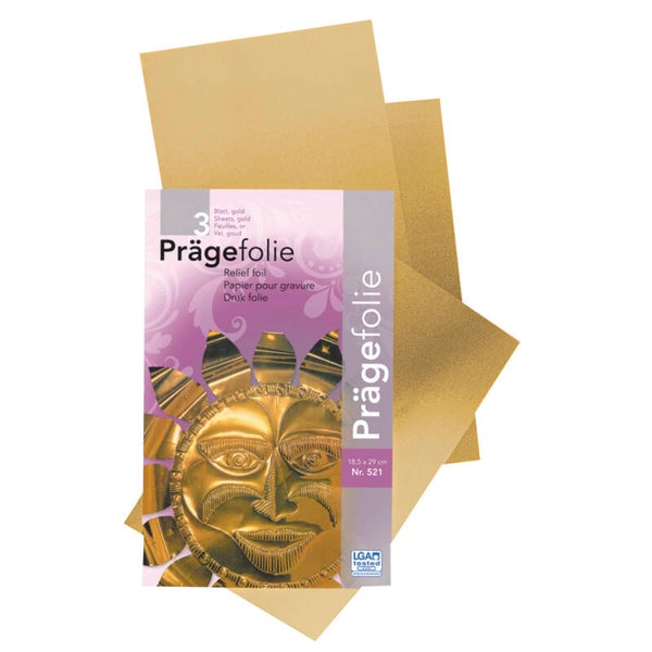 Embossingfolie - goud