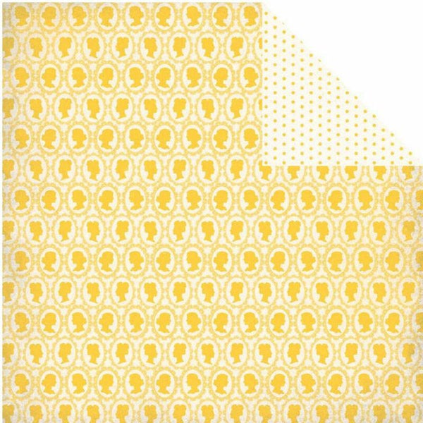 Classique Beauty - cameo silhouettes / mini dots