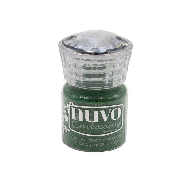 Nuvo embossing powder - pine needles