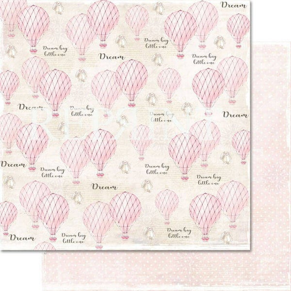 Dream Big - pink air balloons