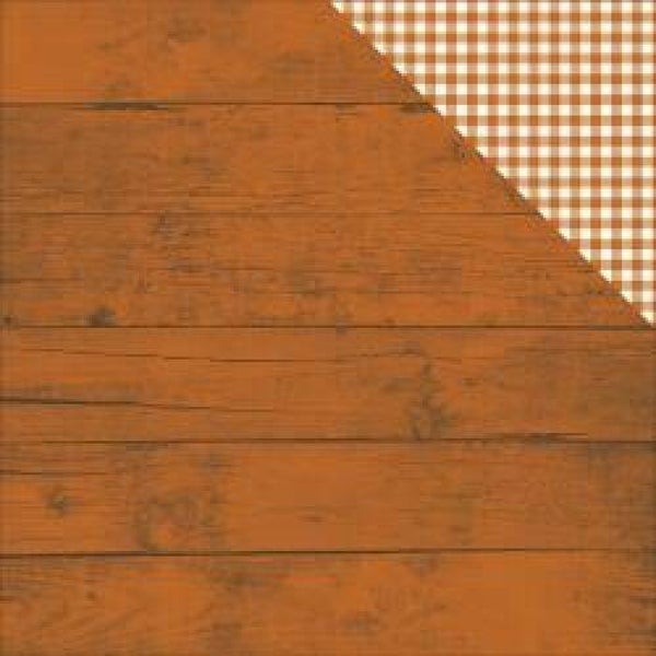 Pumpkin Spice - pumpkin spice / gingham