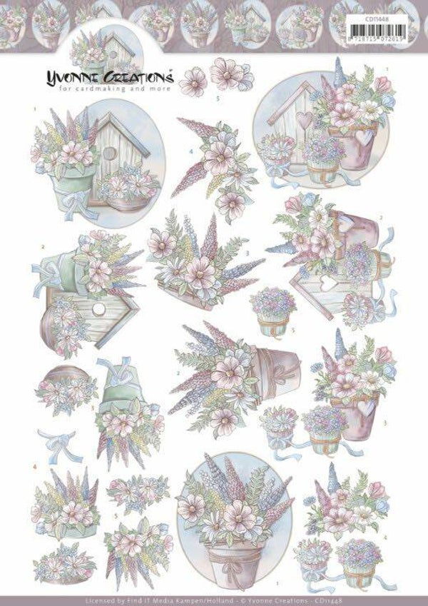 CD11448 flowers in pastel