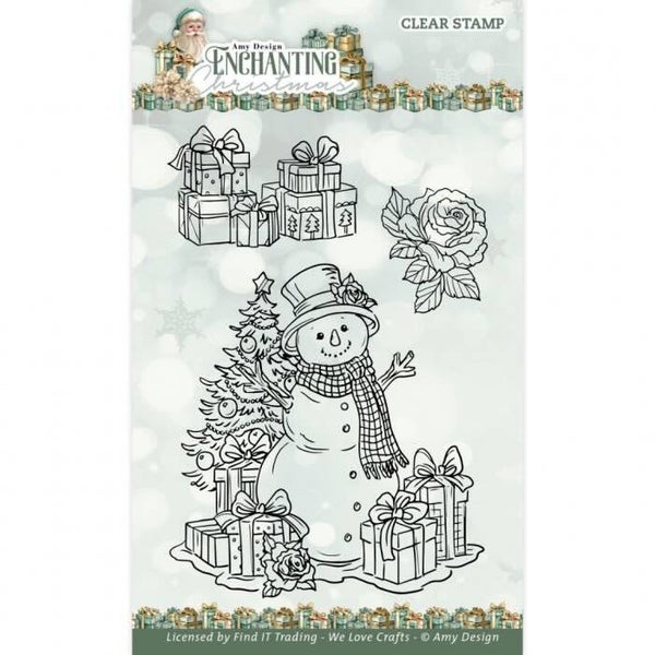 ADCS10083 enchanting christmas - snowman