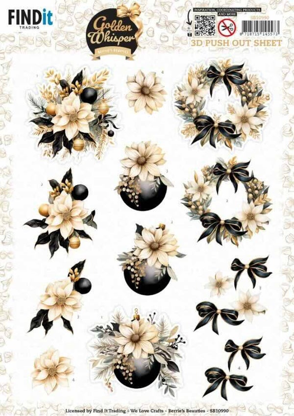 SB10990 golden whisper - flowers
