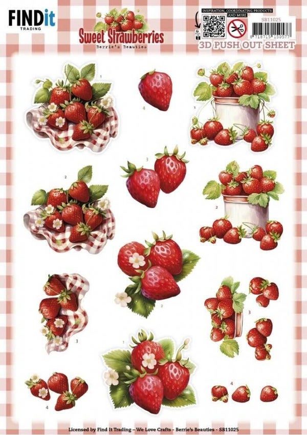 SB11025 sweet strawberries - pure strawberries