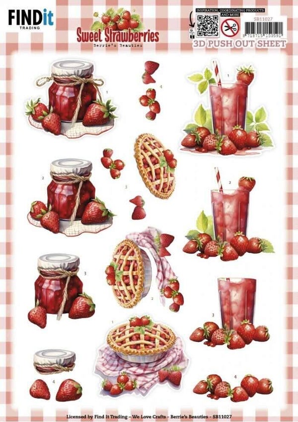 SB11027 sweet strawberries - strawberry pie