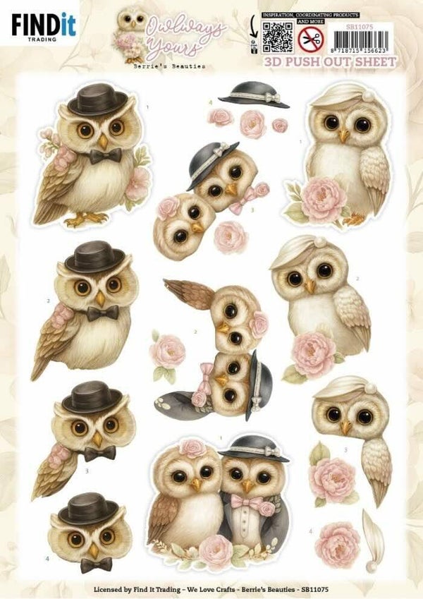 SB11075 owlways yours - charm