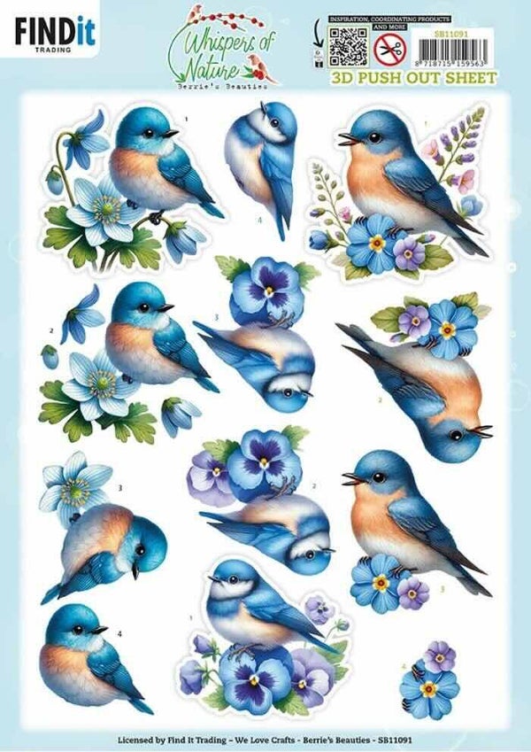 SB11091 whispers of nature - blue