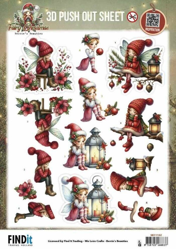 SB11152 fairy christmas - a little sad
