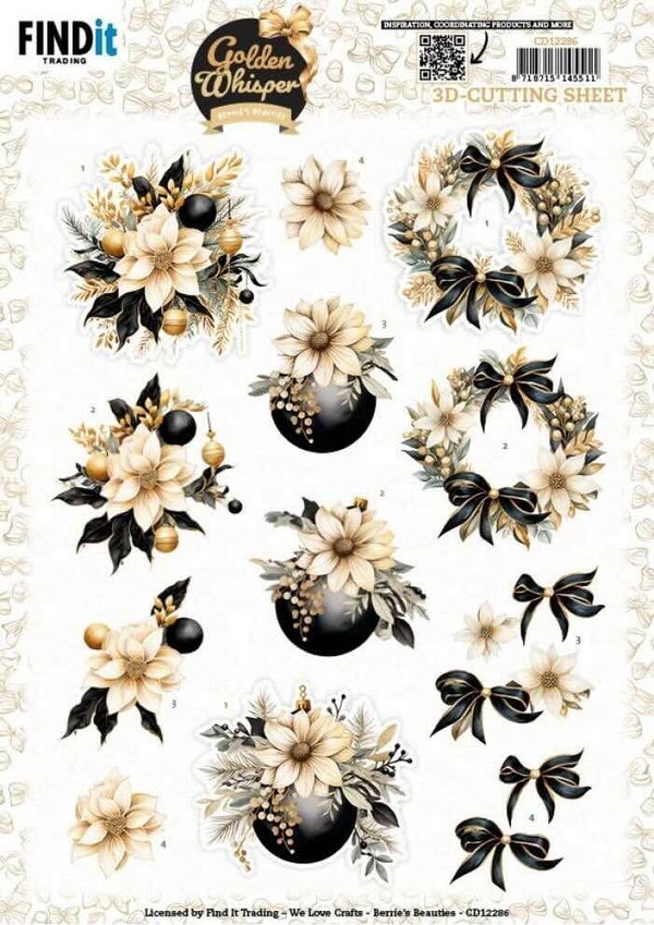 CD12286 golden whisper - flowers