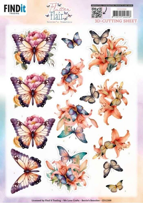 CD12300 orange flutters