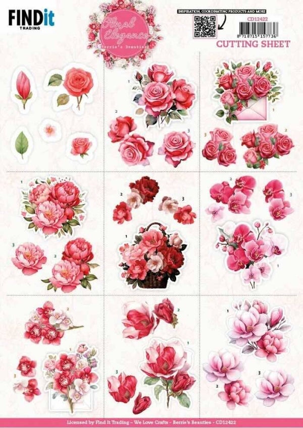 CD12422 floral elegance - mini