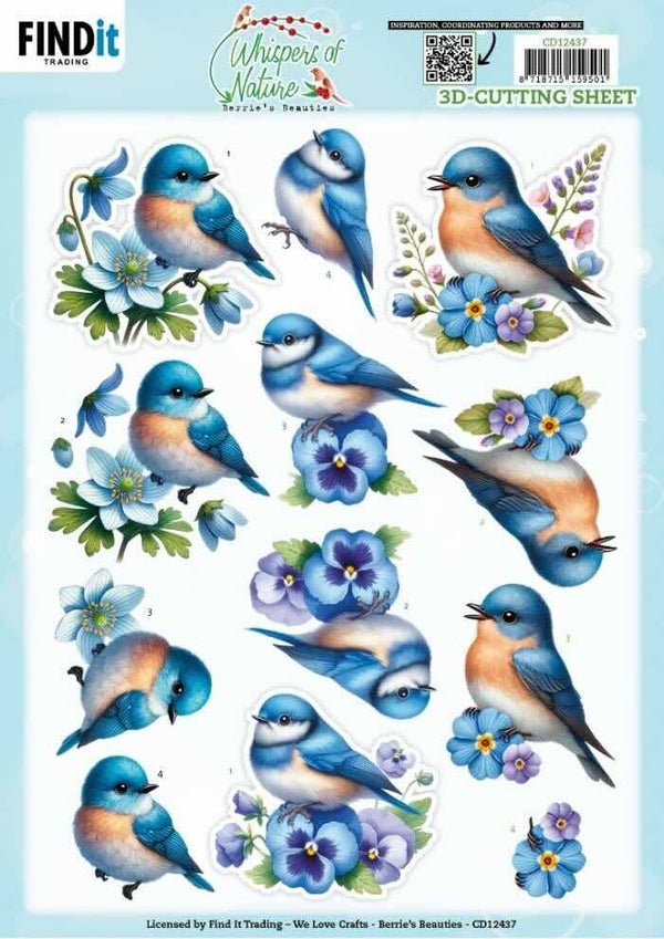 CD12437 whispers of nature - blue