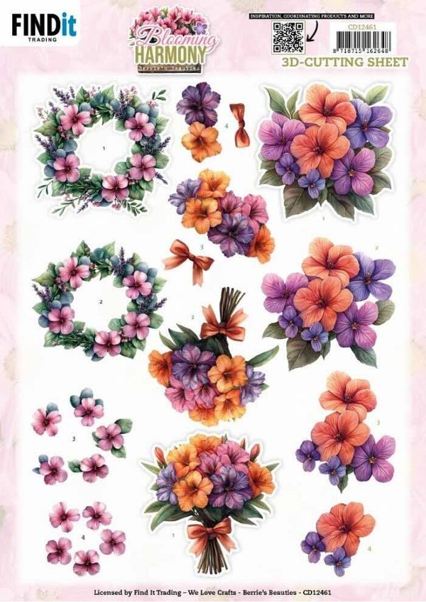 CD12461 blooming harmony - blooming bouquet