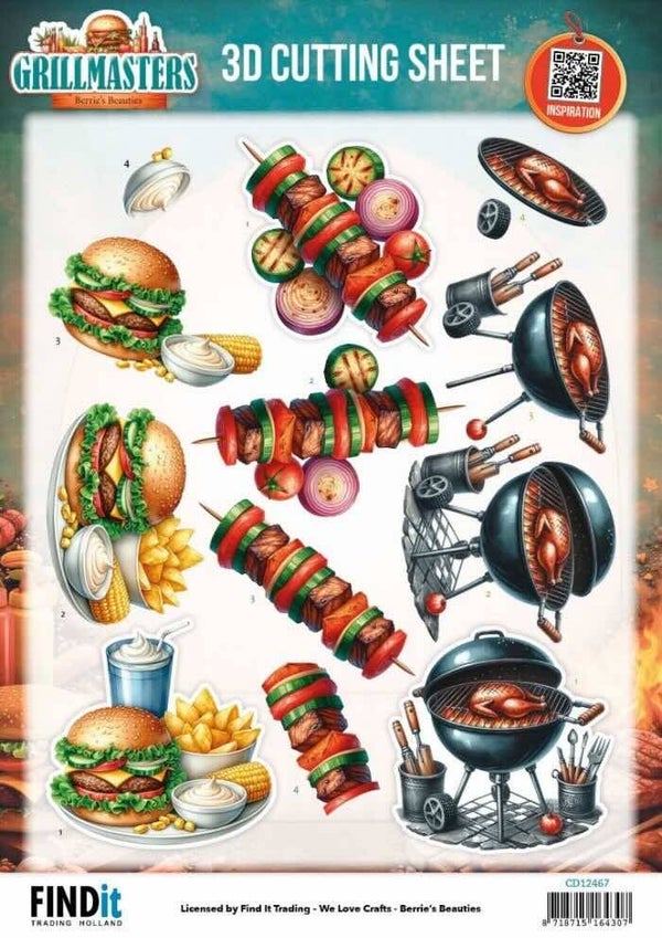 CD12467 grillmasters - flame grilled favorites