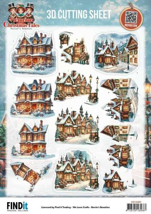 CD12487 Victorian christmas tales - home for christmas