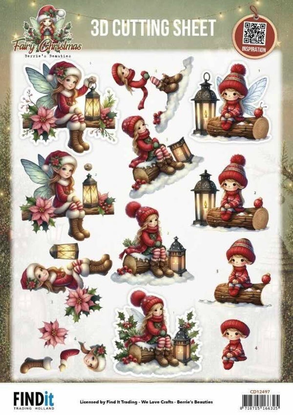 CD12497 fairy christmas - lantern