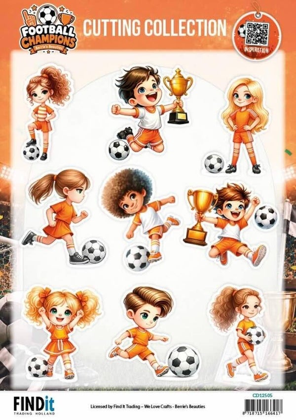 CD12505 football champions - orange heroes