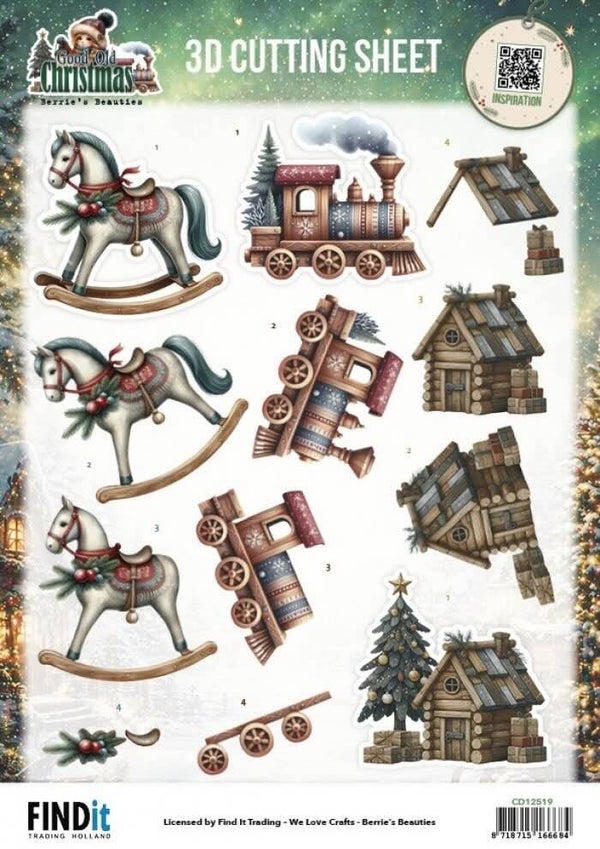 CD12519 good old christmas - christmas toys