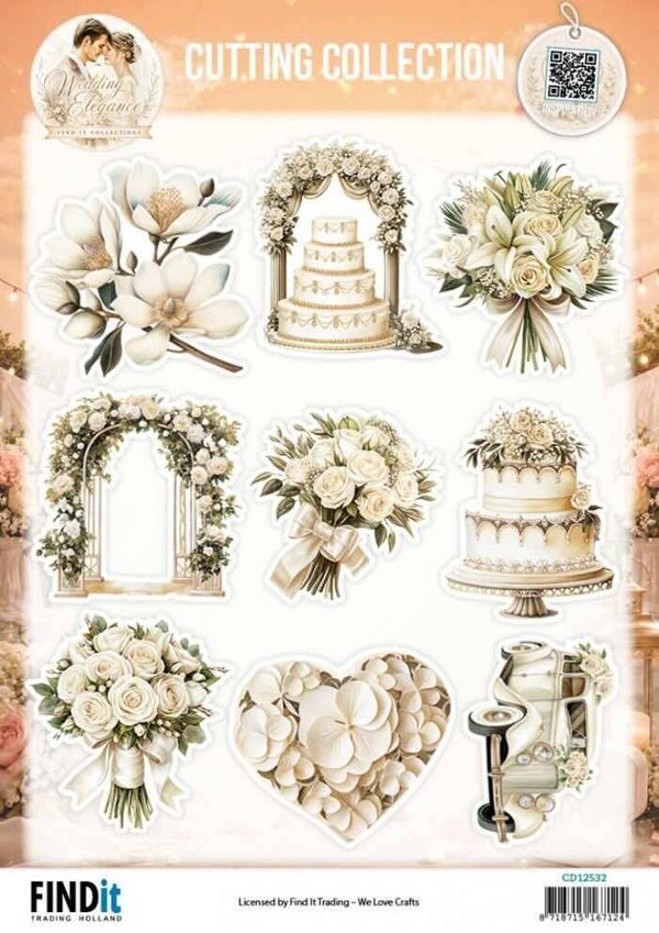 CD12532 wedding elegance - wedding dreams in bloom