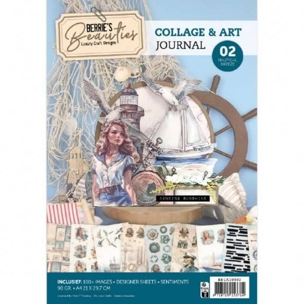 BBCA10002 collage & art journal nr.2 - nautical breeze