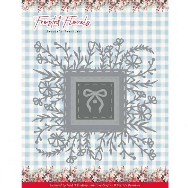 BBD10068 frosted florals - frosted frame