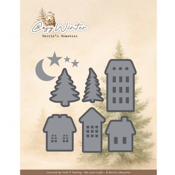 BBD10073 cosy winter - winter vilage
