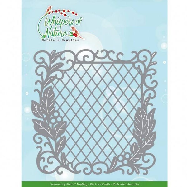 BBD10092 whispers of nature - feather frame