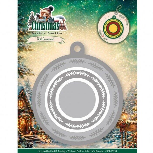 BBD10134 good old christmas - noel ornament
