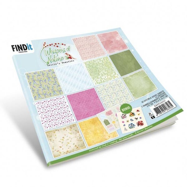 BBPP10037 paper pack 20 x 20 cm - whispers of nature