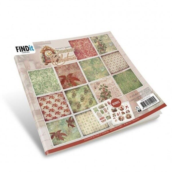 BBPP10025 paper pack 20 x 20 cm - timeless christmas