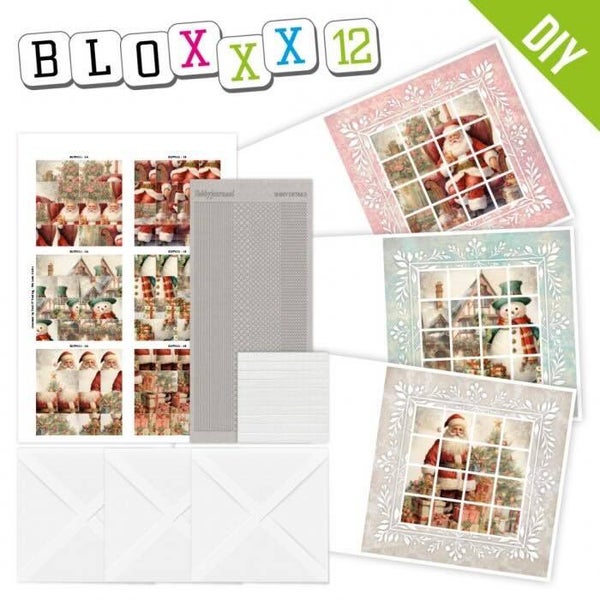 BLPP012 Bloxxx set nr.12 - Santa