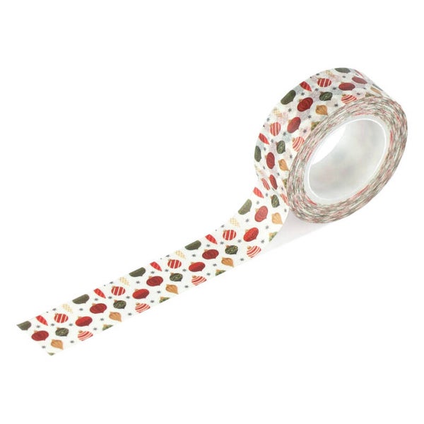 CBCV458027 washi tape - deck the halls ornaments