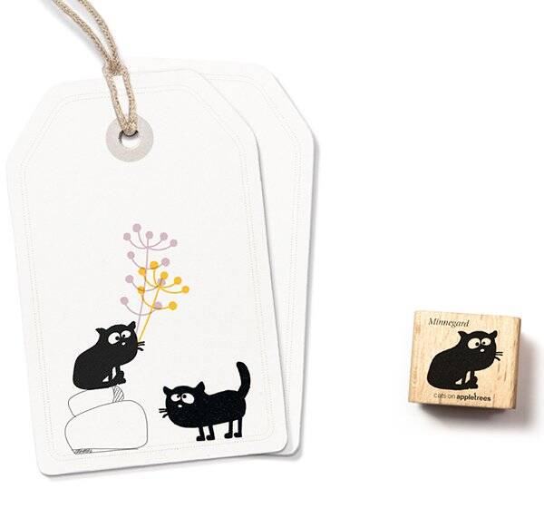 2354 - zittende kat Minnegard