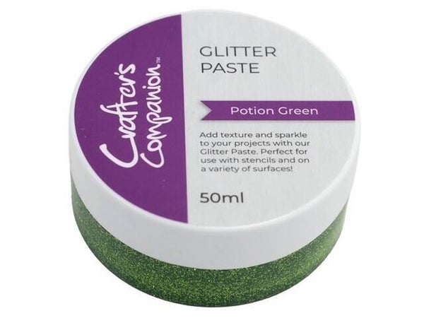 Glitter paste - potion green