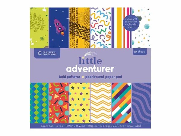 CC-PAD6-BOPA paper pad 15 x 15 cm - little adventurer