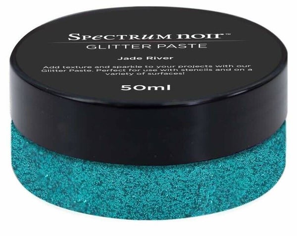 Glitter paste - jade river
