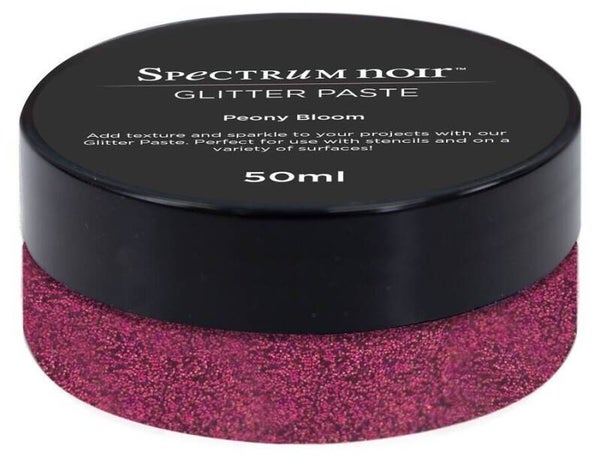 Glitter paste - peony bloom