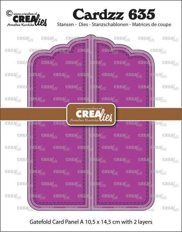 CLCZ635 cardzz - gatefold card panel A