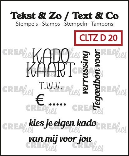 CLTZD20 kadokaart