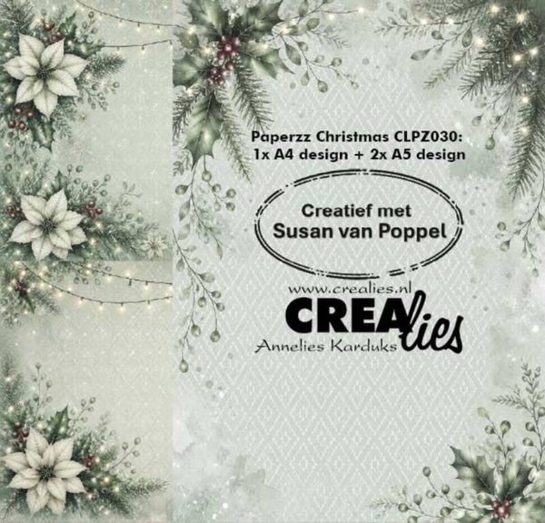 CLPZ030 Paperzz designpapier - kerst F