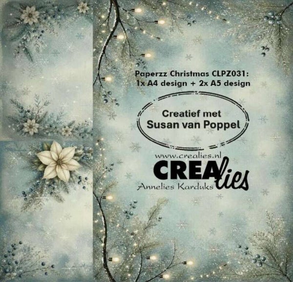 CLPZ031 Paperzz designpapier - kerst G