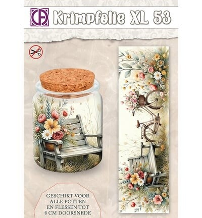 Krimpfolie nr.53 -  stoel / fiets