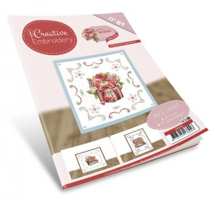 CB10061 creative embroidery - rose decorations