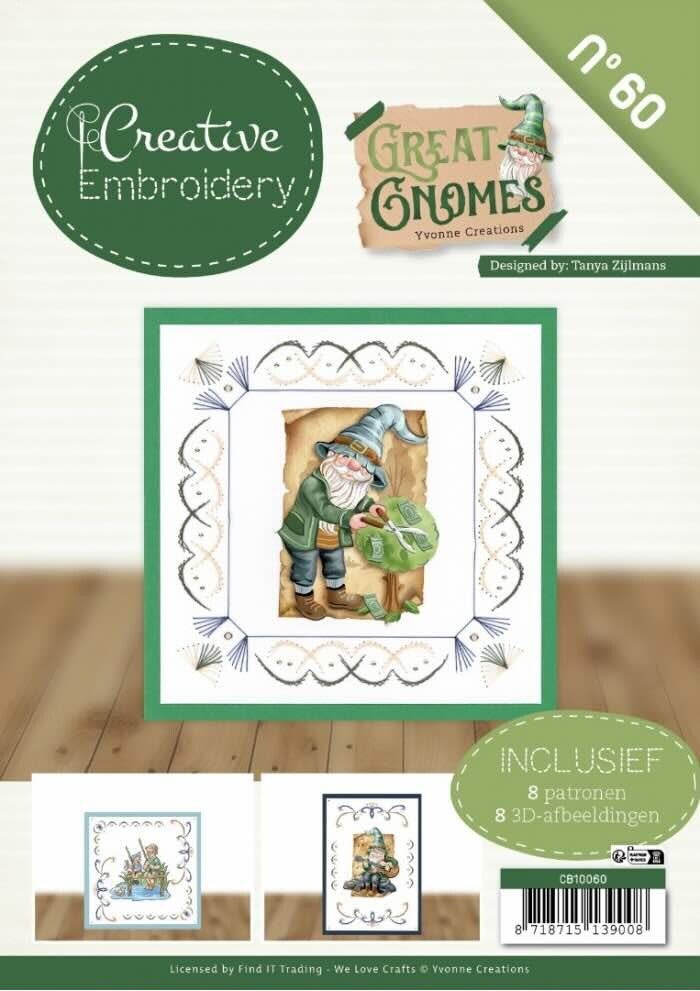 CB10060 creative embroidery - great gnomes