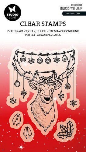 BL-ES-STAMP487 christmas deer