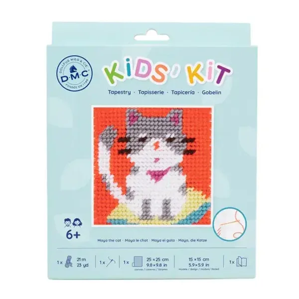 C09N244K Kids' Kit borduurpakket - Maya de Kat