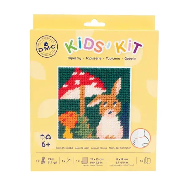 C09N246K Kids' Kit borduurpakket - Alain het Konijn